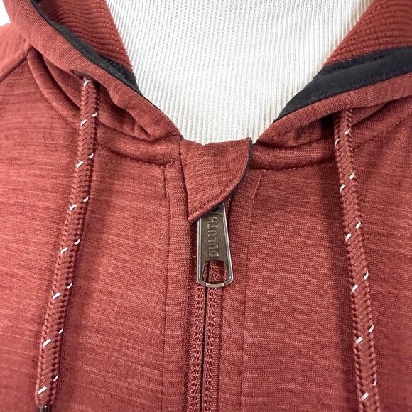 Duluth Trading Snagstop Standard Fit Full Zip Hoodie Red Mens Size XL Zip Pocket - Picture 3 of 8